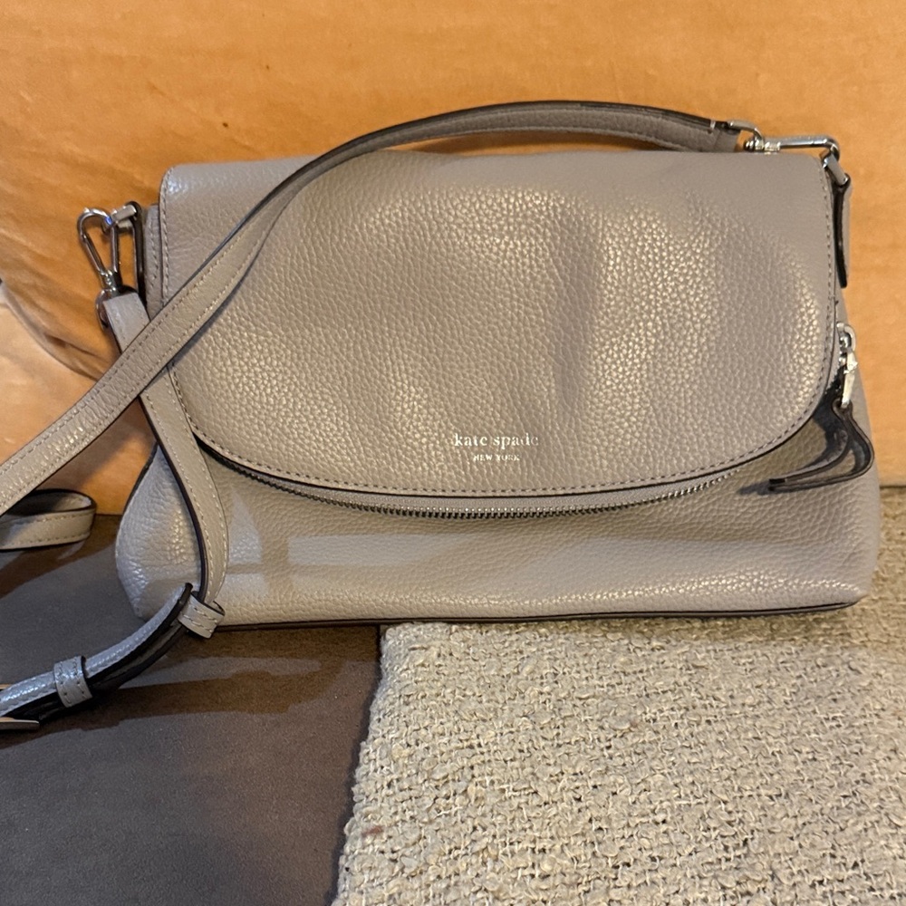 Kate Spade Gray Crossbody Bag